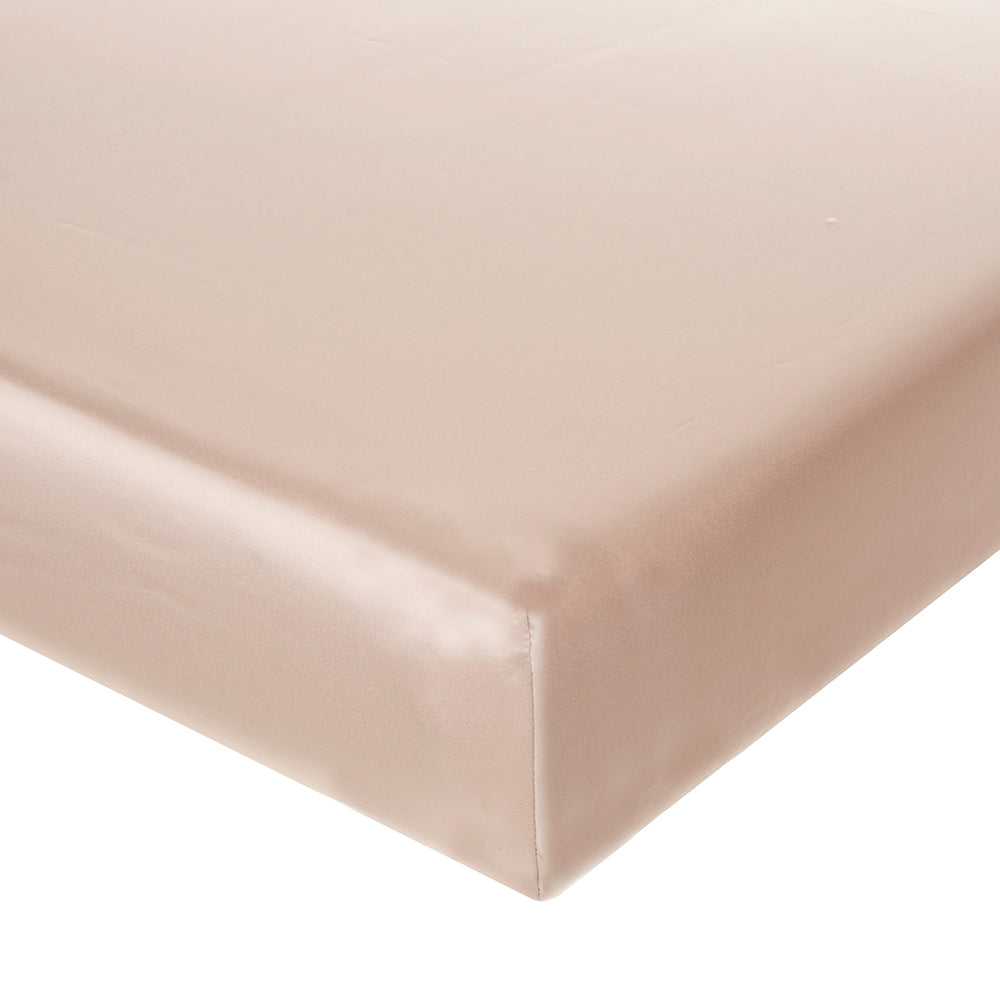 Angelica Baby Crib Fitted Sheet (Champagne)
