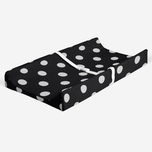 Apollo Baby Changing Pad Cover Black and White Dot Glenna Jean
