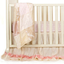 Victoria MINI Crib Skirt Dust Ruffle Glenna Jean