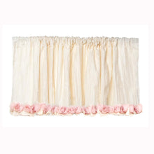 Victoria Valance (Ivory Crinkle with Roses) (Approximately 96x21") Glenna Jean